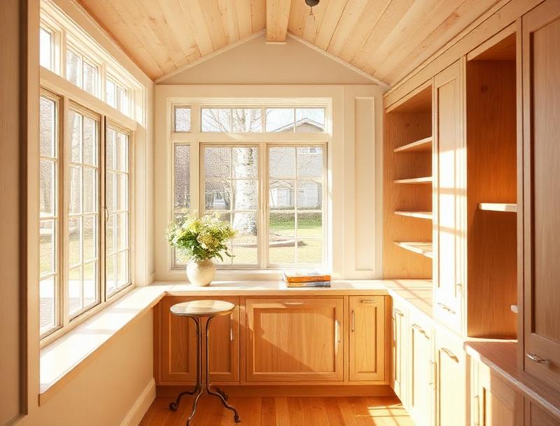 Custom built-in cabinetry